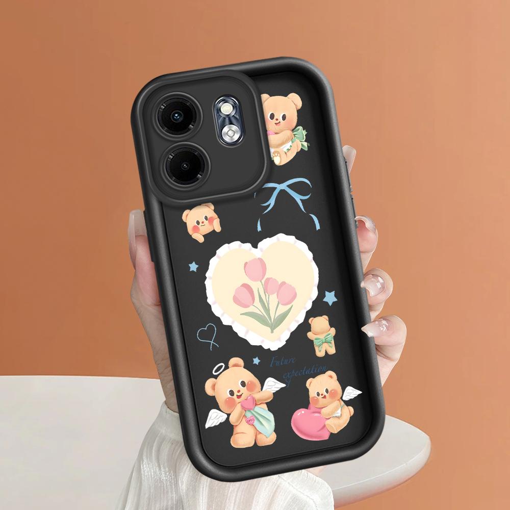 Měkký silikonový kryt na telefon Plný kryt Ochranné pouzdro odolné proti nárazům pro Huawei Honor Infinix Tecno iPhone Motorola Google