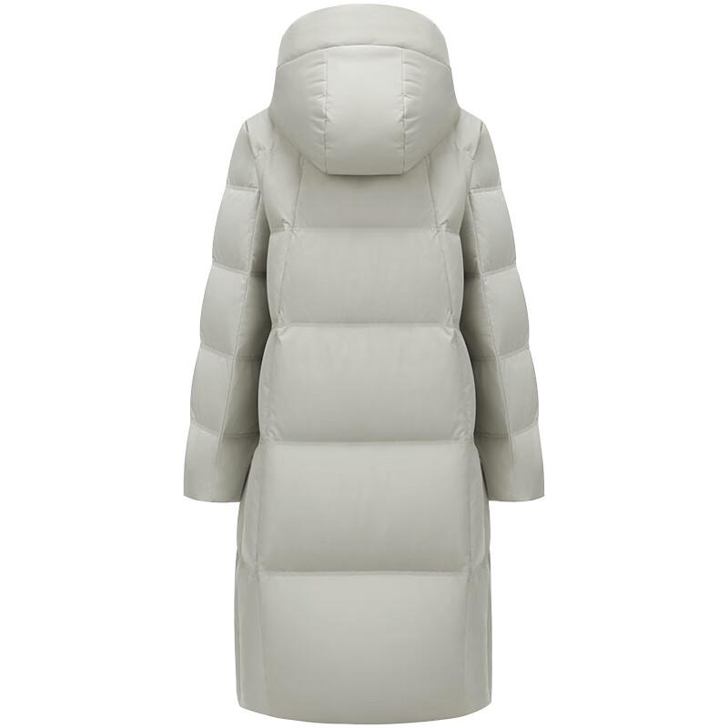 Tanboer Women's Long Hooded Warm Down Jacket