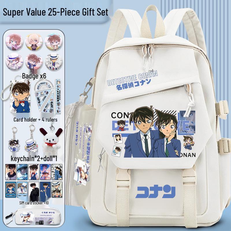 Detective Conan x Kaito Kid Large Capacity Backpack for Students