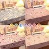 Instagram Cartoon Cute Tablecloth Home Kitchen Dining Table Students Writing Desk Dressing Table Cover Dustproof Cloth