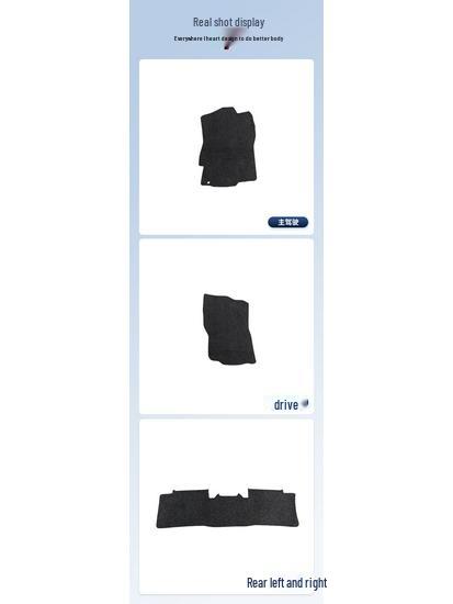 Durable Black Velour Floor Mats for Jianghuai iEVA50 (2018-2020), Custom-Fit