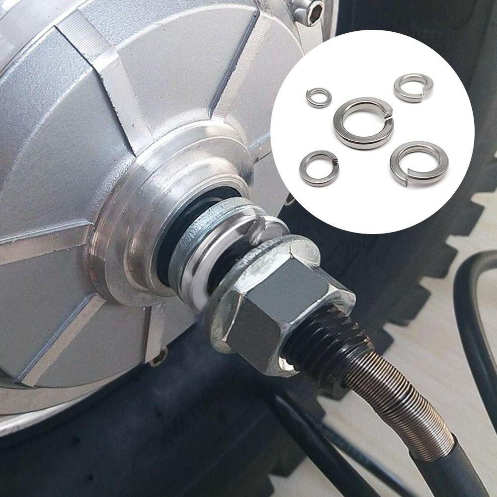 1000PCS 304 Stainless Steel Metric Split Lock Washer Set Gasket Spacer Assortment Set  Industrial