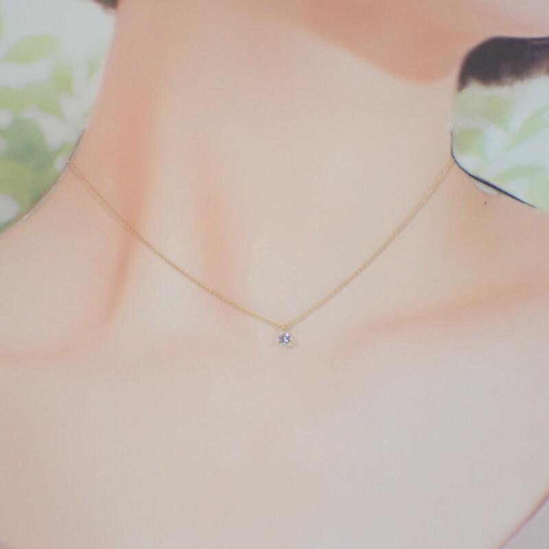 no brand  Necklace K18 yellow gold Women