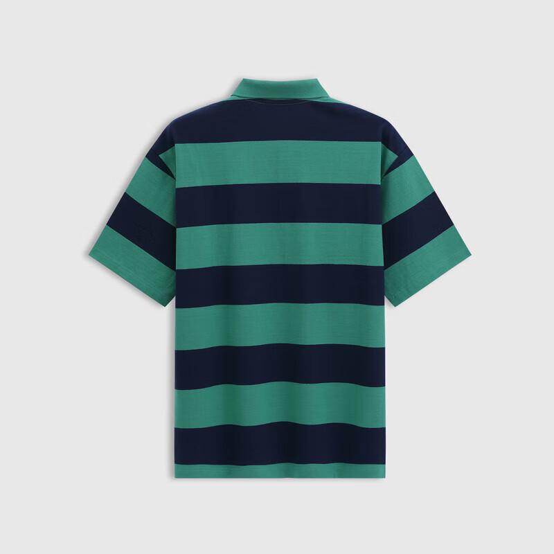Gap Unisex Heavyweight Cotton Striped Polo Shirt