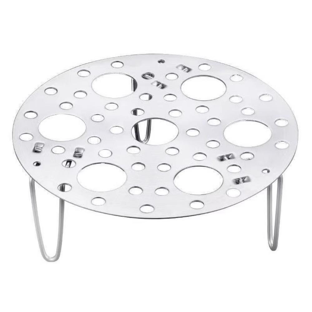 Stainless Steel Steamer Basket Folding Steam Grid Steamed Egg Rack  High Pressure Boiler