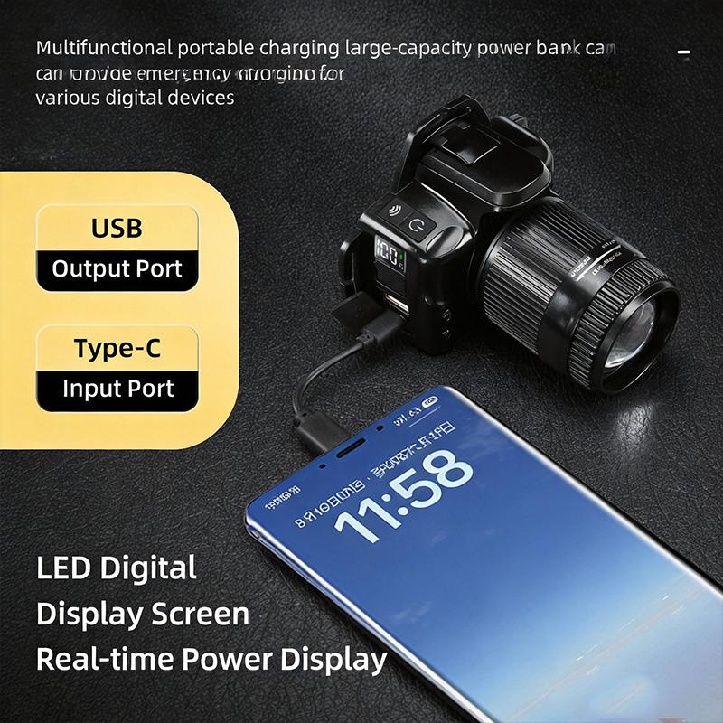 Multifunctional Sensing Powerful LED Headlamp Rotate Telescopic Zoomable Head Torch Outdoor Waterproof Rechargeable Fishing Camping Portable Headlight