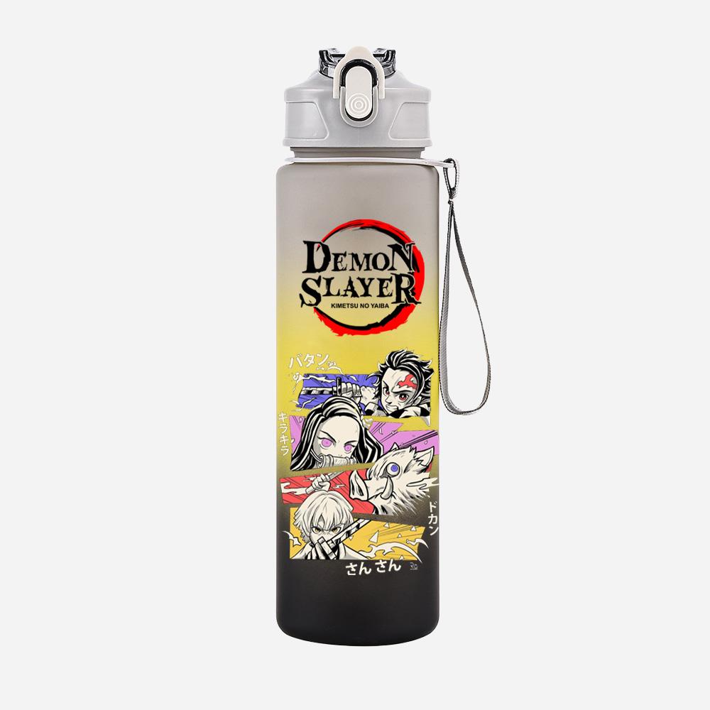 Anime New Demon Slayer Printed Large Capacity Drinking Cup Portable Outdoor Sports Water Cup Children 750Ml Water Bottle Kid Gift