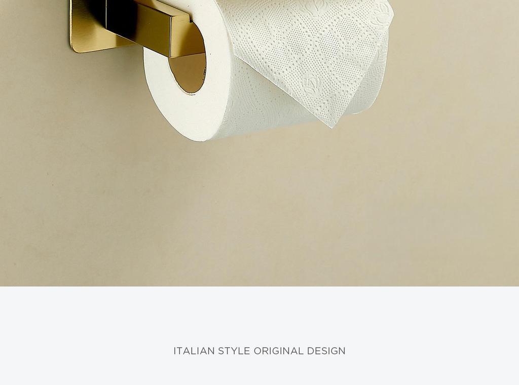 304 Edelstahl Badezimmer-Toilettenpapier- und Handyhalter