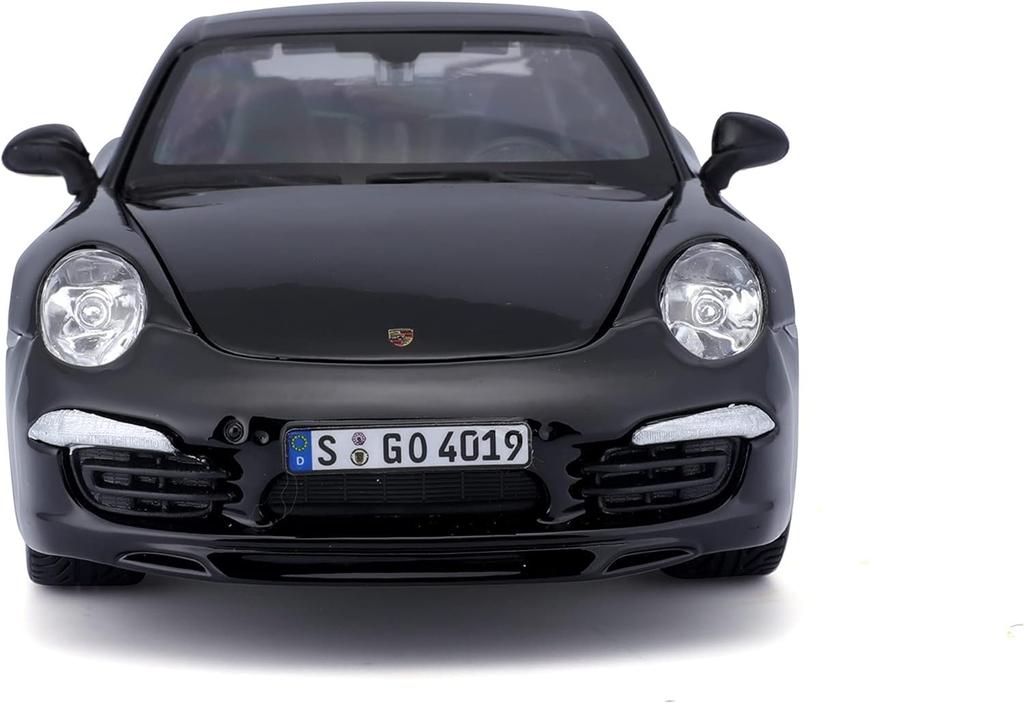Brago Porsche Carrera Mini Car 911 CARRERA S 2012 1/24 (991) (Black) [Item]