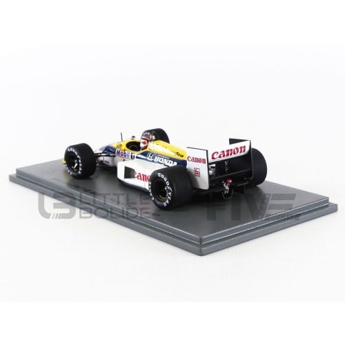 Spark 1/43 Scale Williams FW11B F1 1987 Hungarian Grand Prix Winner #6 N. Piquet