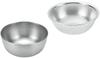 Yokoyama Enjin No Takumi Stainless Steel Bowl 21cm & Perforated Bowl 21cm ETF-600 Silver