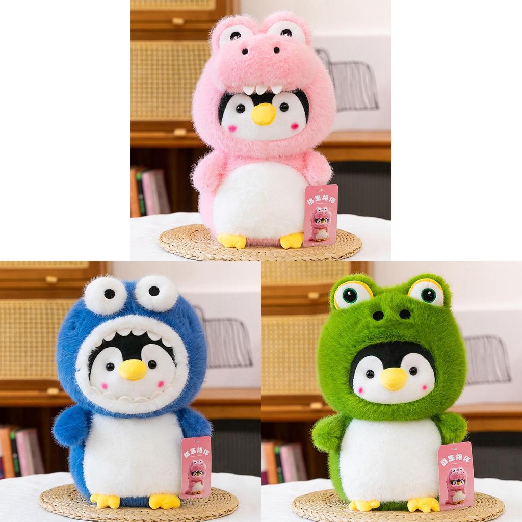 Plush Penguin Toy For Kids Baby Gift Soft Stuffed Animal With Pp Cotton Filling