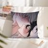 Anime BL Yaoi Pillow Case Square Pillow Cushion Cover Bedroom Sofa Room Decoration Casual Pillow Cover