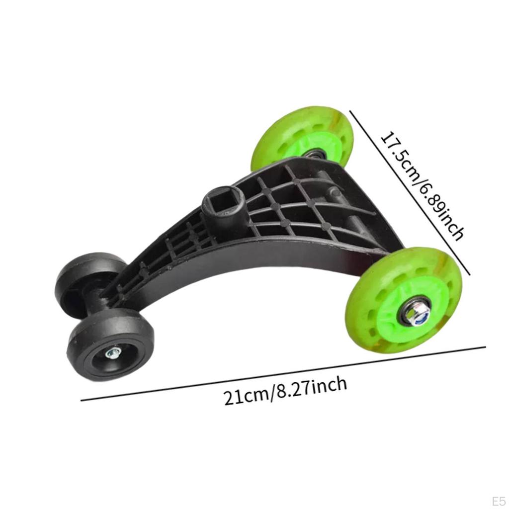 Car Front Wheel Replacement Heavy Duty Stability Three Legged Repair Part Wear Resistant