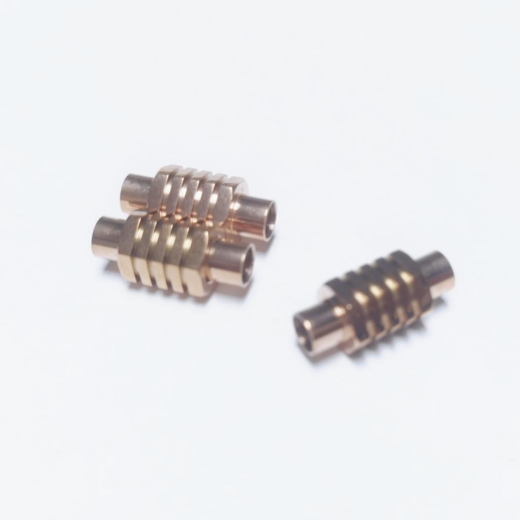 5Pcs/Lot Stainless Steel Buckle Leather Rope Bracelet Connection Hexagonal Titanium Steel Magnetic Clasp Diy Jewelry Making