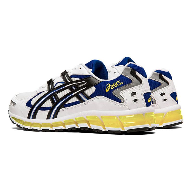 ASICS Gel Kayano 5 360 White Black Yellow Sneakers 1021A159-100