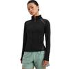 Under Armour Cool Mesh Comfortable Versatile Simple Fashion Solid Color Jacket Women Jacket Black 6007554-001