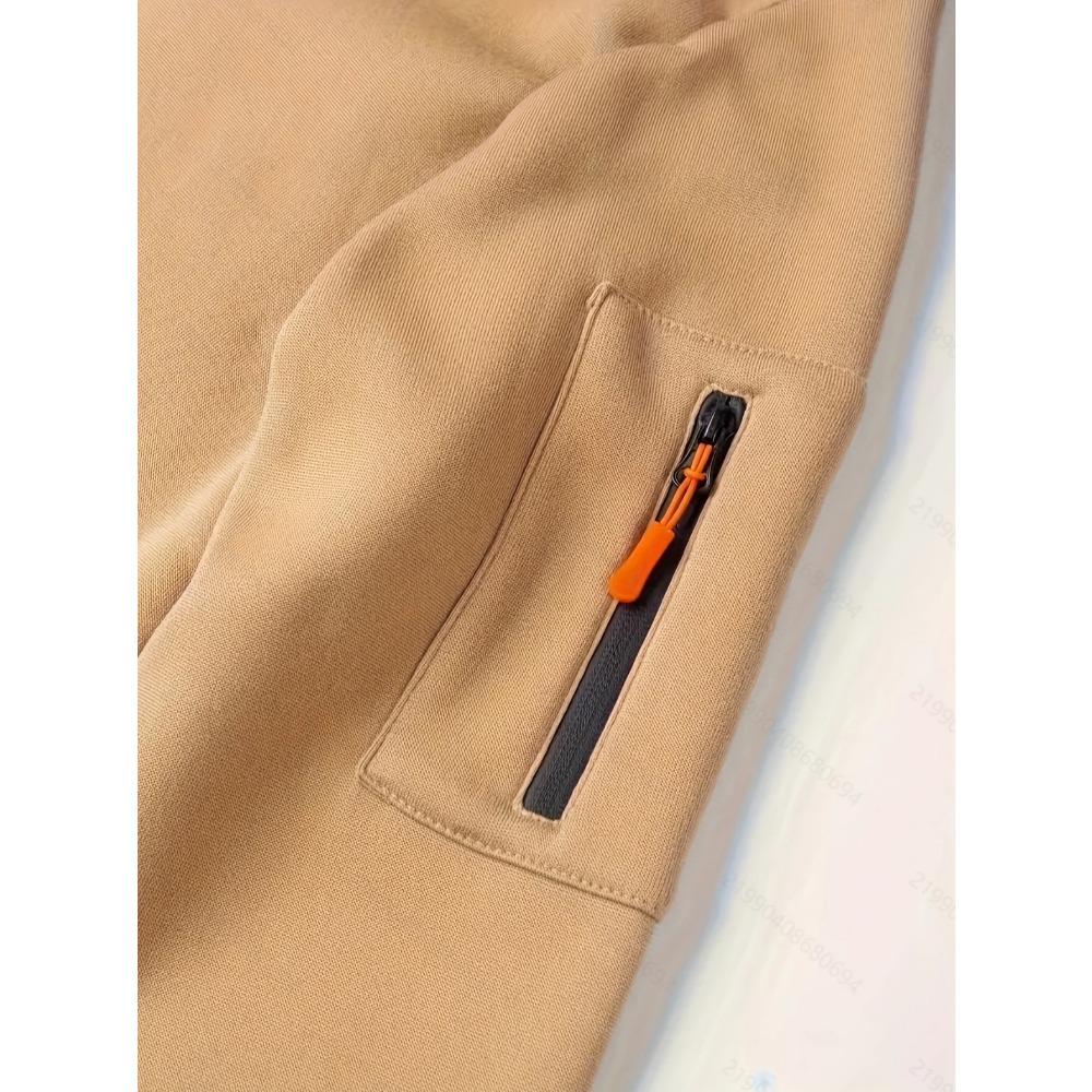 New Men's Sportswear Y2K Zipper Sweater Trendy Innovation Loose Hooded Outdoor Cardigan Autumn and Winter Jacket