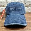 [USED] /All Tags Supreme Embossed Stonewash Camp Cap