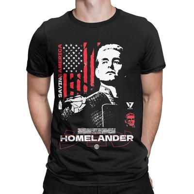 Lato HomeLander Ratowanie Ameryki The Boys dla Mężczyzn Kobiet Koszulki Odzież Śmieszne T-Shirty Bawełniane Drukowane Ubrania