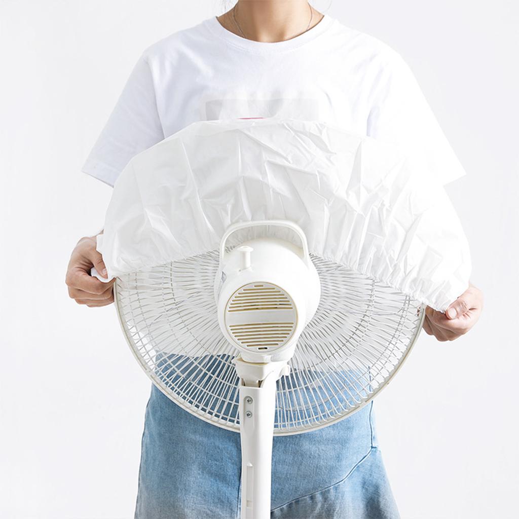Round Electric Fan Dust Cover Washable Fan Sleeve Waterproof Dustproof Protective Standing Round Cover Fan Accessorie Home Decor