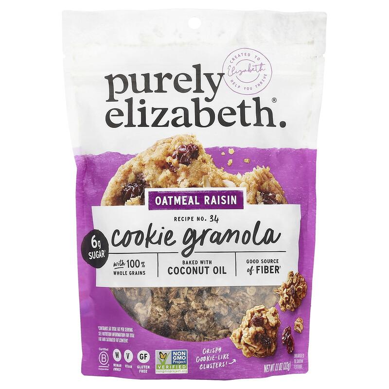 Rworld Wellness Grain Cookie Granola, Oatmeal Raisin, 11 Oz (312 G)