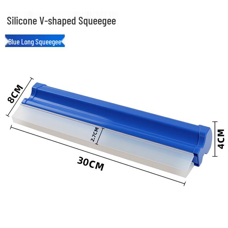 Silicone Car Window Squeegee - Safe for Paint, Effective Car Wash Tool