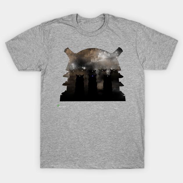 

Unisex Fashion TShirt The Dalek Print TShirt Plus Size S-5XL T-Shirt 100%Cotton Tops O Neck Short Sleeve Tees 4XL серый