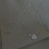 PANJBJ 925 Sterling Silver Irregular ShellNecklace for Women Minimalism Fashion Design Trend Sweet Jewelry Gift Dropshipping