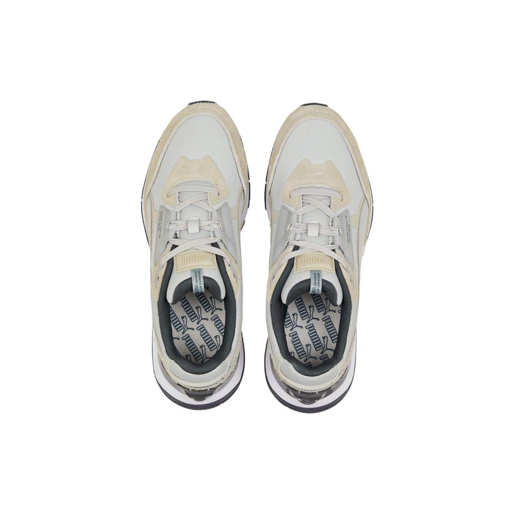 Puma Mirage Sport Hacked Safari Fabric Leather Comfortable Sports Low-Top Lifestyle Shoes Unisex Sneaker Yellow Gray 386624-03