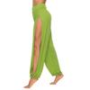 Solid Color High Slim Loose Harem Pants Pure Color High Slit Loose Harem Pants