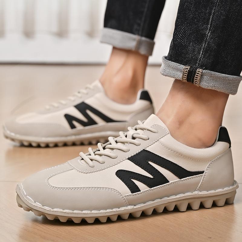 

TUINANLE Outdoor Men Casual Shoes Men Sneakers Handmade Breathable Mens Loafers Moccasins Boat Shoes Plus Size 46 песочный