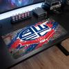 Bolton Wanderers FC Theme Pattern Mouse Pad, Soccer Logo Design XXL Gaming Desk Mat Non-Slip Computer Mouse Pad
