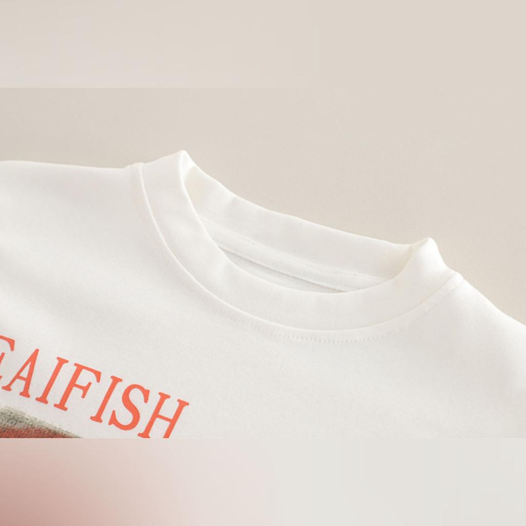 Dětská ležérní souprava s dlouhým rukávem, pohodlné každodenní oblečení