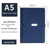 A5 Magnetic Buckle Notebook Set - Custom Logo for Business, Office, and Campus Meetings.