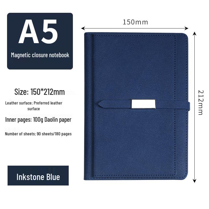 A5 Magnetic Buckle Multifunctional Business Notebook Set with Custom Logo A5