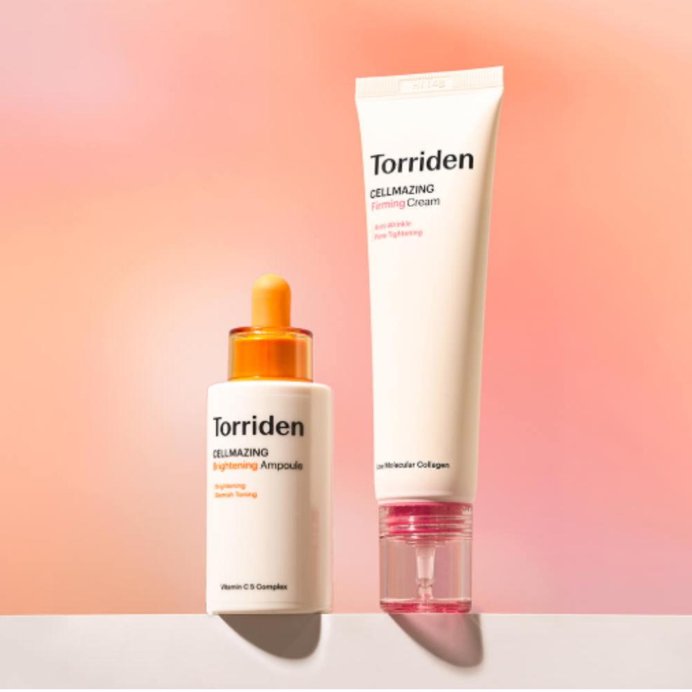 

Набор Torriden Vita Collagen – Вита-ампула 30 мл и Укрепляющий коллагеновый крем 60 мл для сияния и эластичности