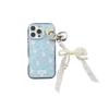 Full screen floral rabbit for iPhone16promax Apple 15pro mobile phone case 13 creative 14 cute girl
