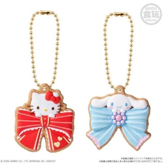 SANRIO CHARACTERS Cookie Charm Cot 2 14 Pieces Box (Gummy)