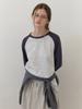 Deomiteun Neer Raglan T-Shirt (Melange Gray)