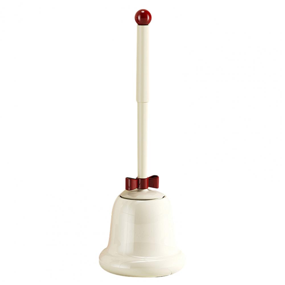 Eco-friendly Toilet Brush Hygienic Bathroom Toilet Brush Extended Handle Toilet Brush with Floor-standing for Easy for Bathroom