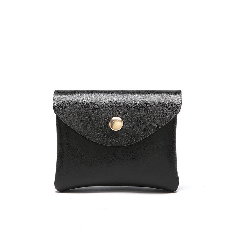 Double-Layer Women's Card Holder with Coin Purse & Cable Earphone Bag