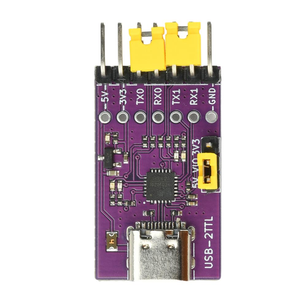 USB to 1/2/4/8 TTL Serial Communication Conversion Module High-Speed Ch348/344/342/Ch343 Chip  Type C