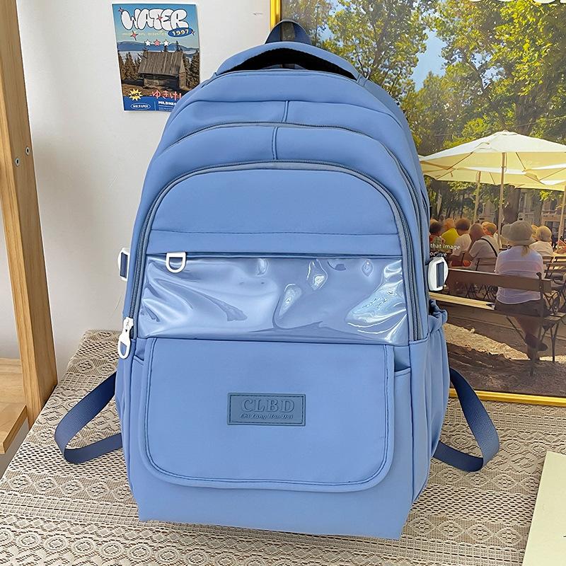School bag children elementary school girls junior high school students high school students college students backpack multi-layer
