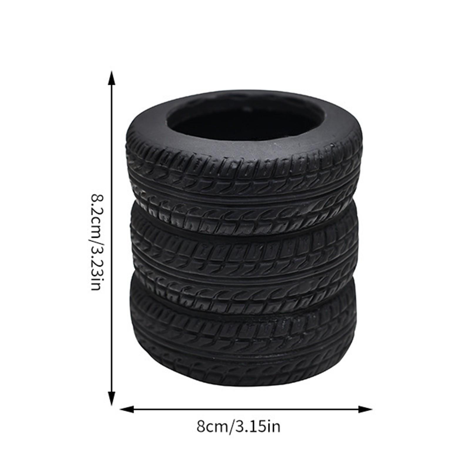 Creative Tire Shaped Pen Holder Unique Office Desk Organizer Office Supplies Desktop Multifunctional Storage Decorations