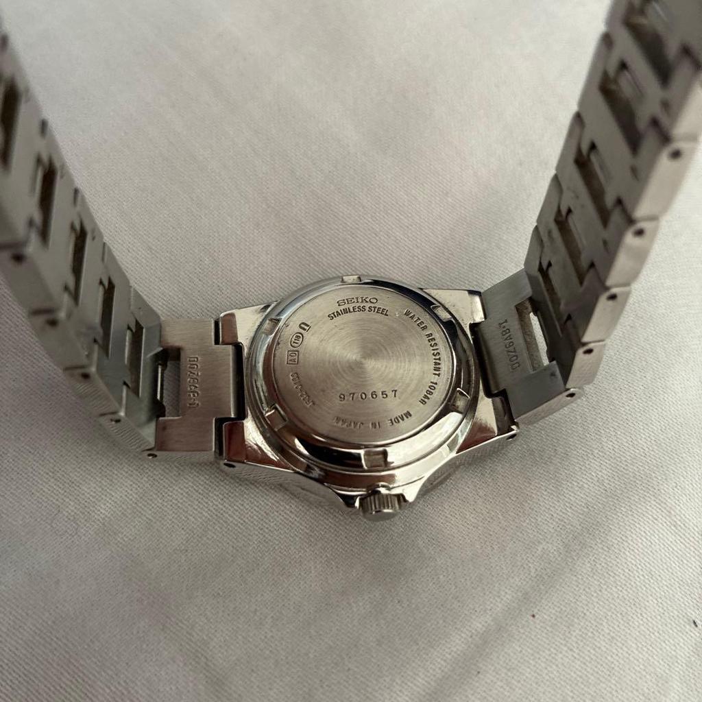 Used Seiko Lukia 4F32-0160 Perpetual Calendar Black Dial