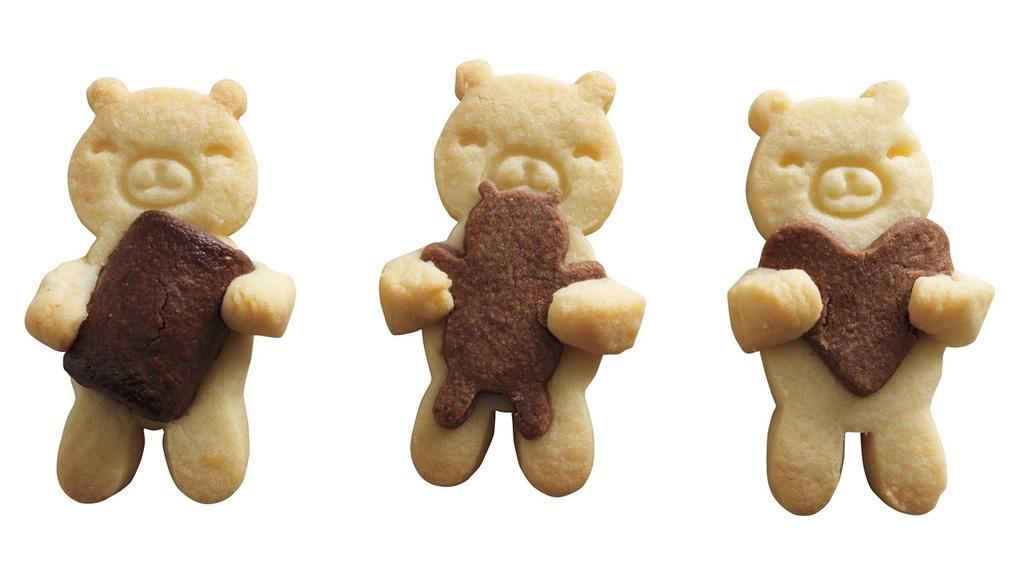 KAI Corporation Cookie Cutter COOKPAD Hugging Bear Made in Japan DL8074