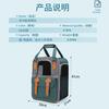 Sac à dos pour animaux de compagnie cage de transport à main pour chat sortie chien de petite et moyenne taille respirant grande capacité sac à dos sac portable