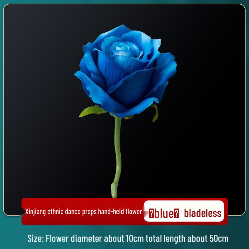 

Синьцзянский танец Красная роза Ручные сценические реквизиты - Классические аксессуары из искусственных цветов