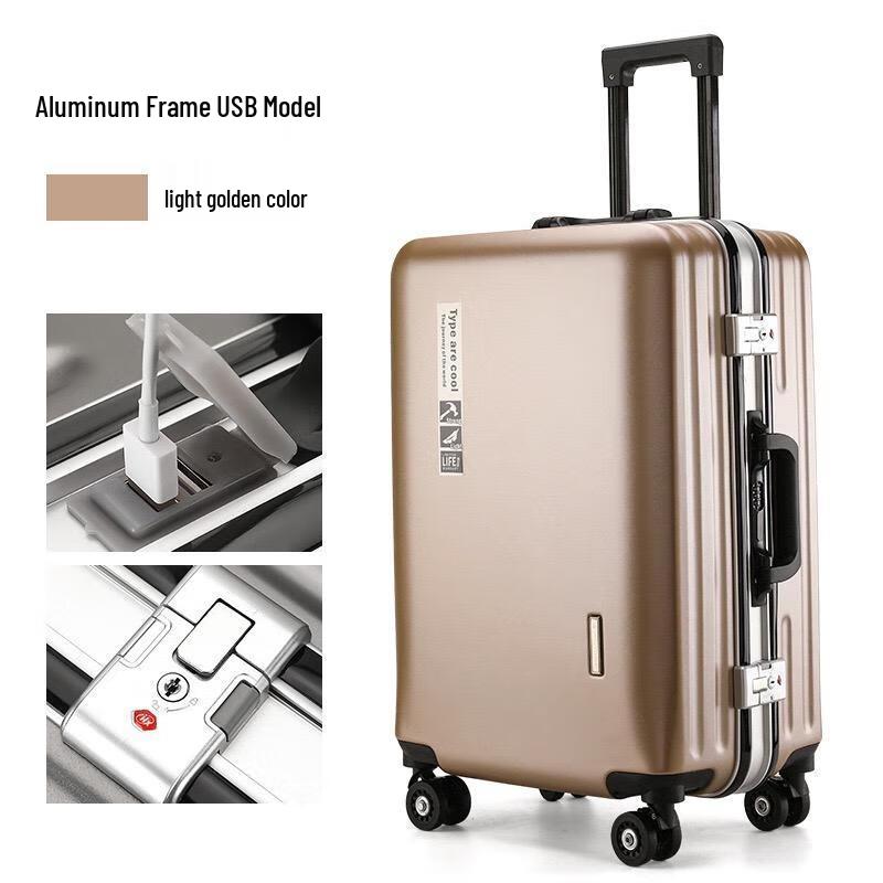 OIMG Unisex Spinner Luggage